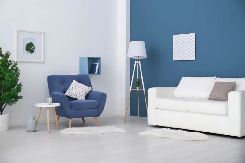 İskele salon iç cephe boyama örneği